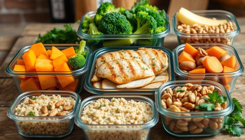 healthy meal prep for muscle growth