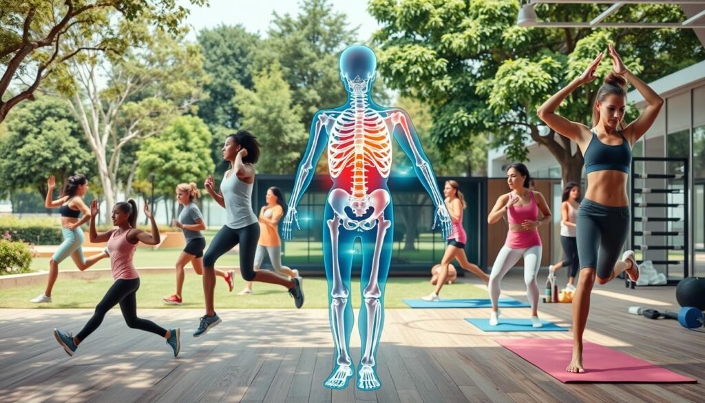 activity levels and bone density
