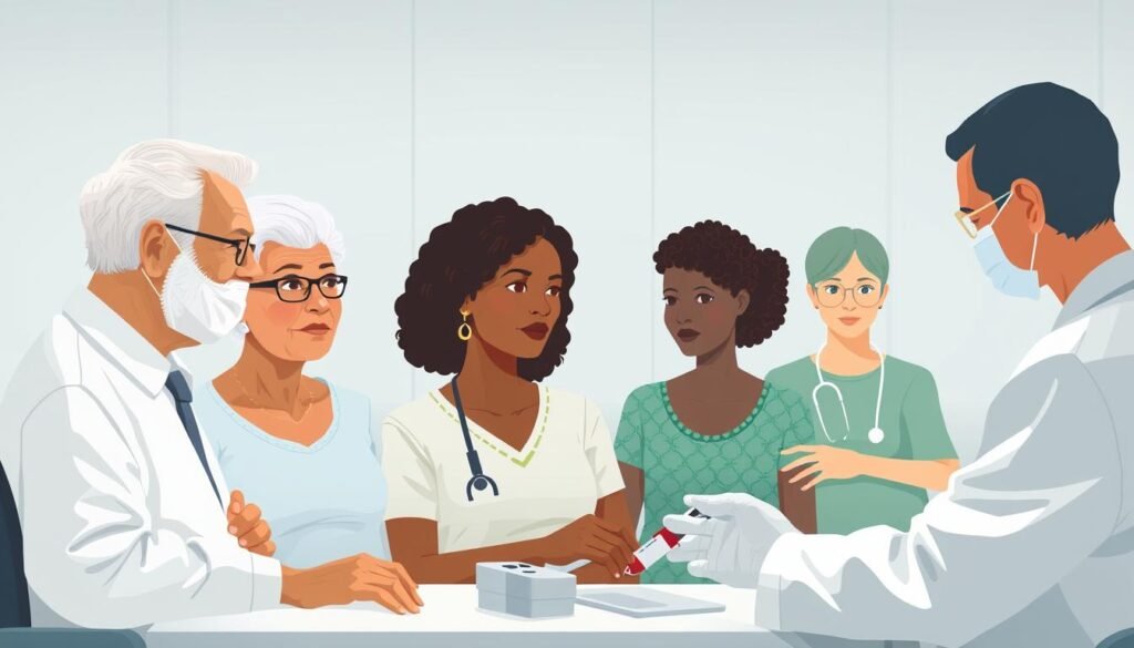 at-risk groups vitamin D deficiency testing