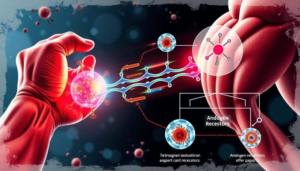 Importance of androgen receptors in muscle growth