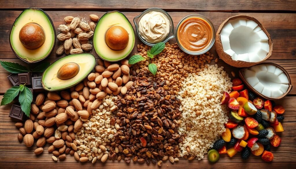high-calorie plant foods