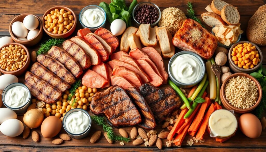 protein-rich foods for bulking